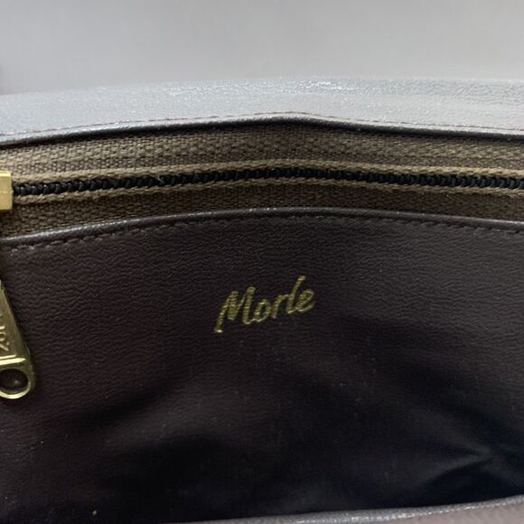 Vintage Reptile Snake Purse Brown Crossbody Chain Animal Glam Retro Exotic - Picture 8 of 9